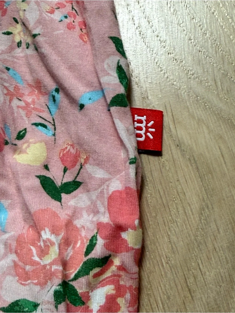 Magnetic Me - Pink Floral Footed One-Piece